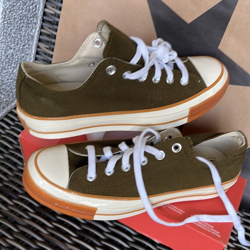 Converse CHUCK 70 OX WMNS surplus olive/egret/gum honey - Picture 11 of 16
